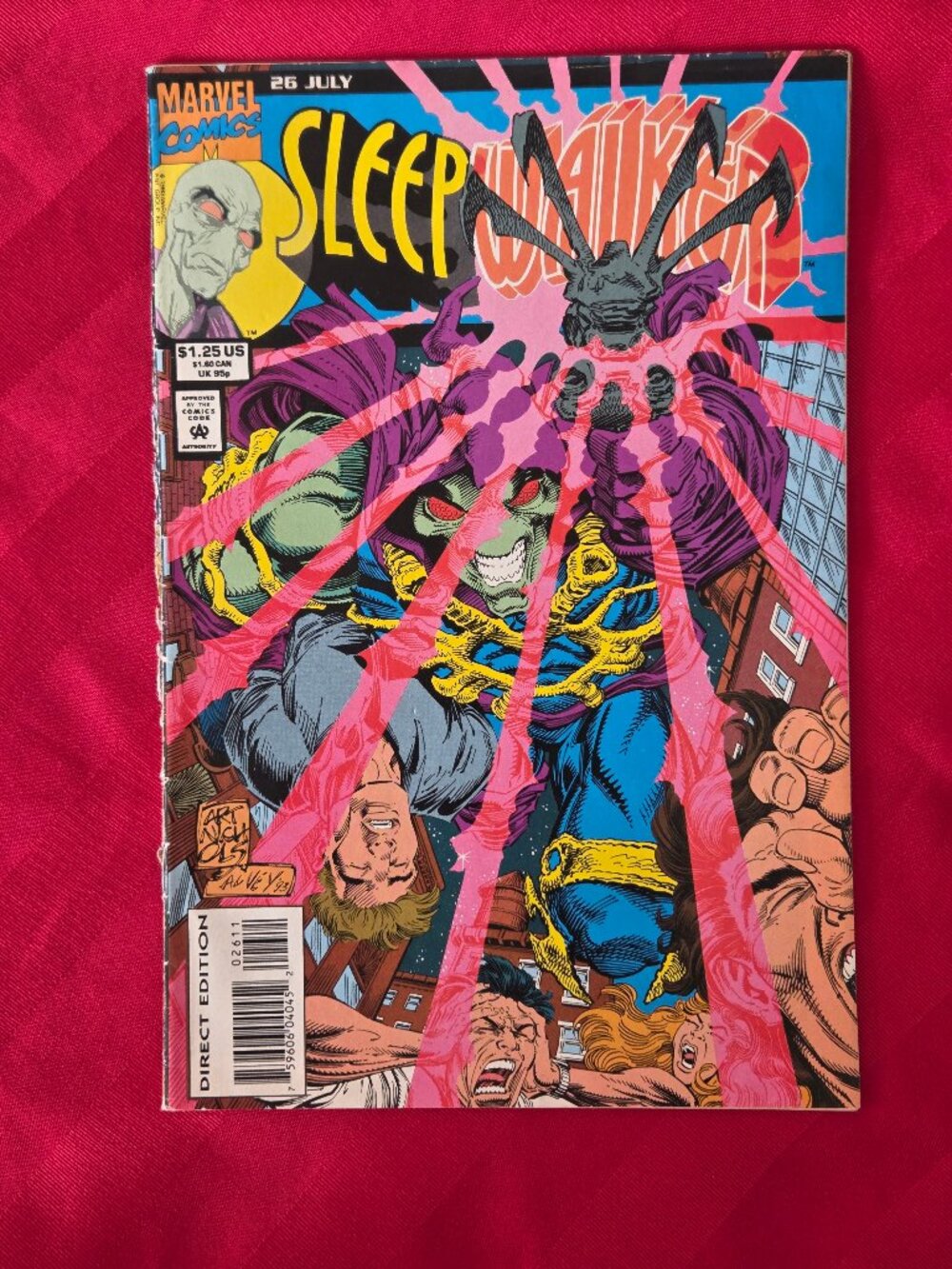 1993 SLEEP WALKER COMIC BOOK, ISSUE #26!!!
